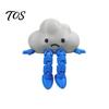 Creative Cartoon Action Figures Weather Gnome Figurine, 3D Printed Poseable Series Desk Toy, Portable Desktop Decoration Collectible Decor for Office,