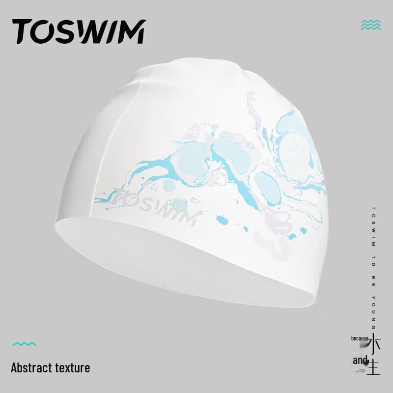 

TOSWIM Abstract Texture Silicone Swim Cap
