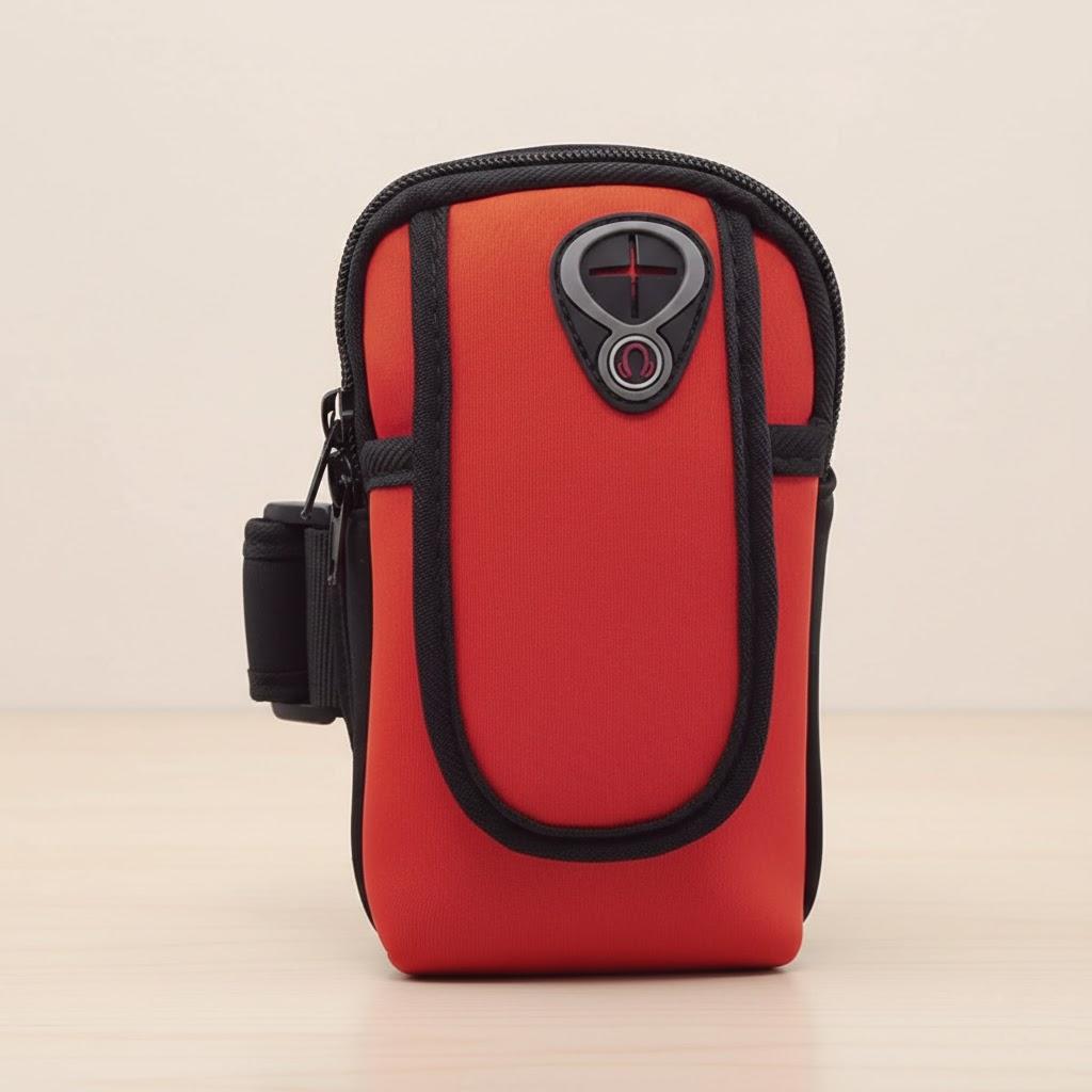 

Outdoor Sports Arm Bag Portable Phone Armband for Running Fitness Unisex Adjustable Arm Phone Holder Lightweight Running Belt красный