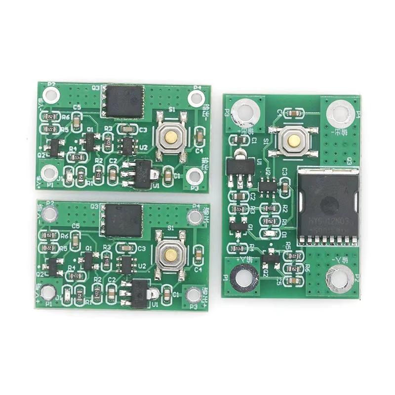 1 Adet Kendinden Kilitli Elektronik Anahtar Tek Düğmeli Anahtar Modülü 10A 30A 70A Yüksek Akım Tek Düğmeli Bistabil Anahtar