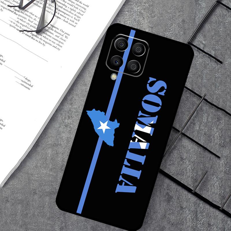 Somali Somalia National Flag Case For Samsung Galaxy M14 M12 M11 M13 M15 M06 M16 M36 M56 M31 M53 M32 M52 M35 M55 M34 M54