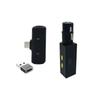 Wireless Microphone Adapter Converter Wired To Wireless Mic System for Recording and Performance