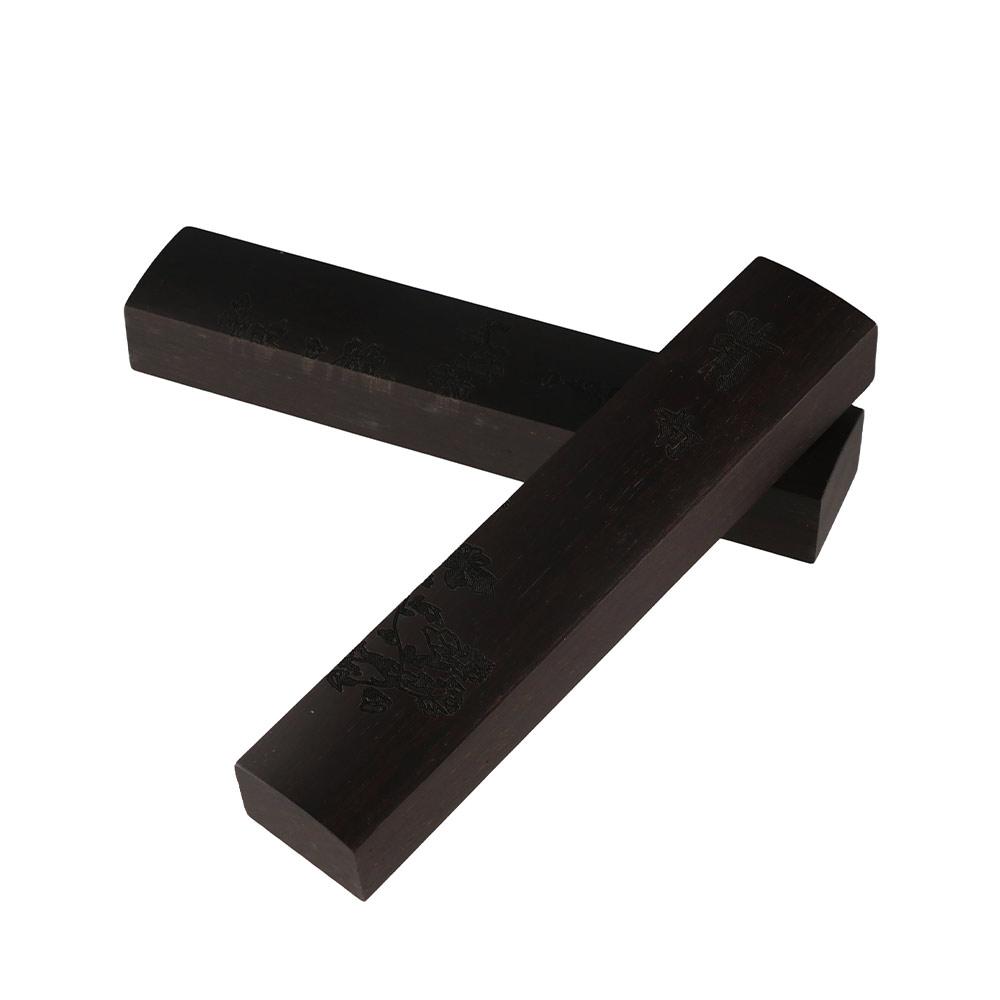 1Pair Retro Chinese Paper Weight Natural Calligraphy Tool Creative Wood Paperweight  Ornaments