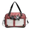 Y2K Star Itabag Lolita Transparent Pocket Crossbody Bag Women DIY Display Shoulder Handbag