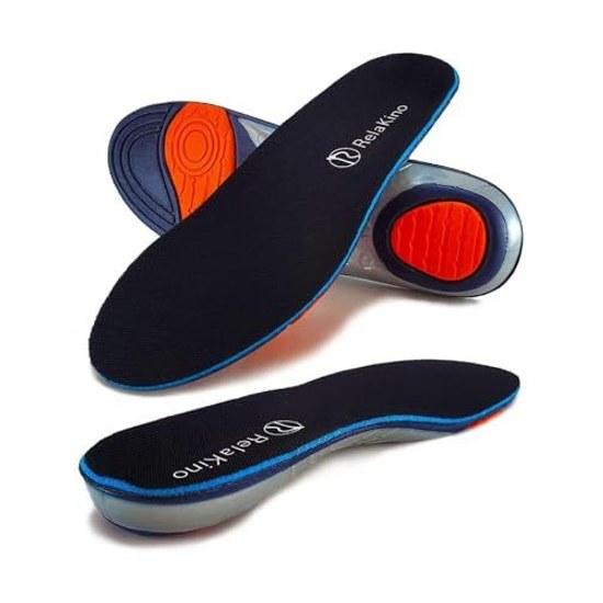 Rela Kino Insole All-Day Comfort Supervised Physiotherapist Shock Absorption Arch Support Unisex ( cm)