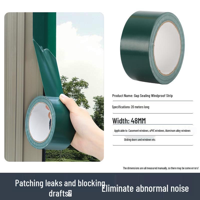 Draft-Free Door & Window Sealing Strip: Leakproof, No-Residue, Windproof, Insulation Film