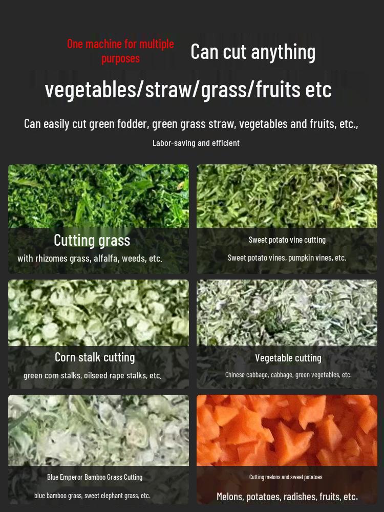 Gemüseschneider & Geflügelfutter-Mühle aus Edelstahl