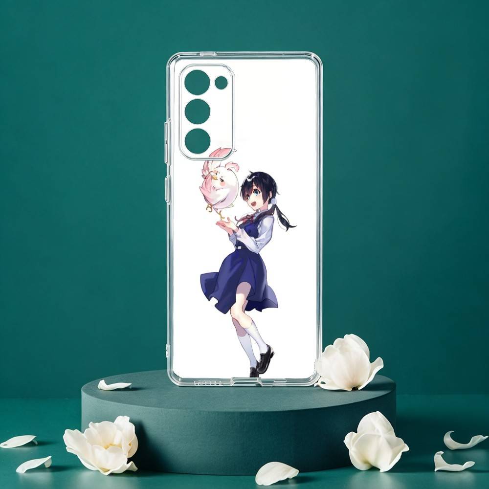 T-Tamako M-Market Phone Case For Samsung Galaxy S24 S25 S23 S22 S21 Plus S24 S25 Transparent Cover Case