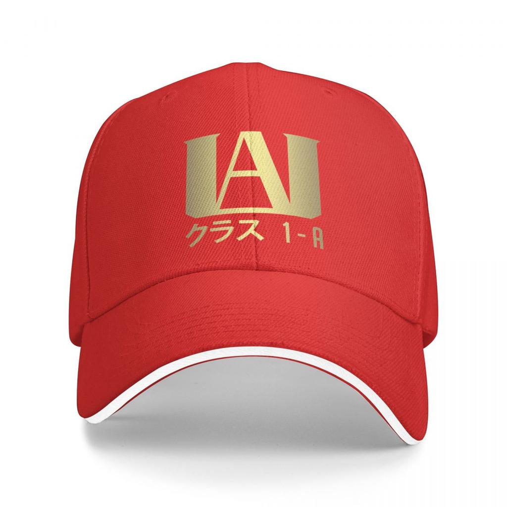 UA. High School Gold Baseball Cap Visier Cosplay Vintage Hüte Mann Frauen