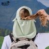 Spring and Summer Outdoor Sunscreen Hat Can Hang Mask Hat Women's Big Brim Shawl Bucket Hat Versatile Fashion Sun Hat