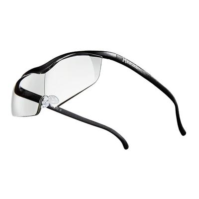 Hazuki Large Magnifying Clear Black Glass, 1.32x Magnification, Lens,