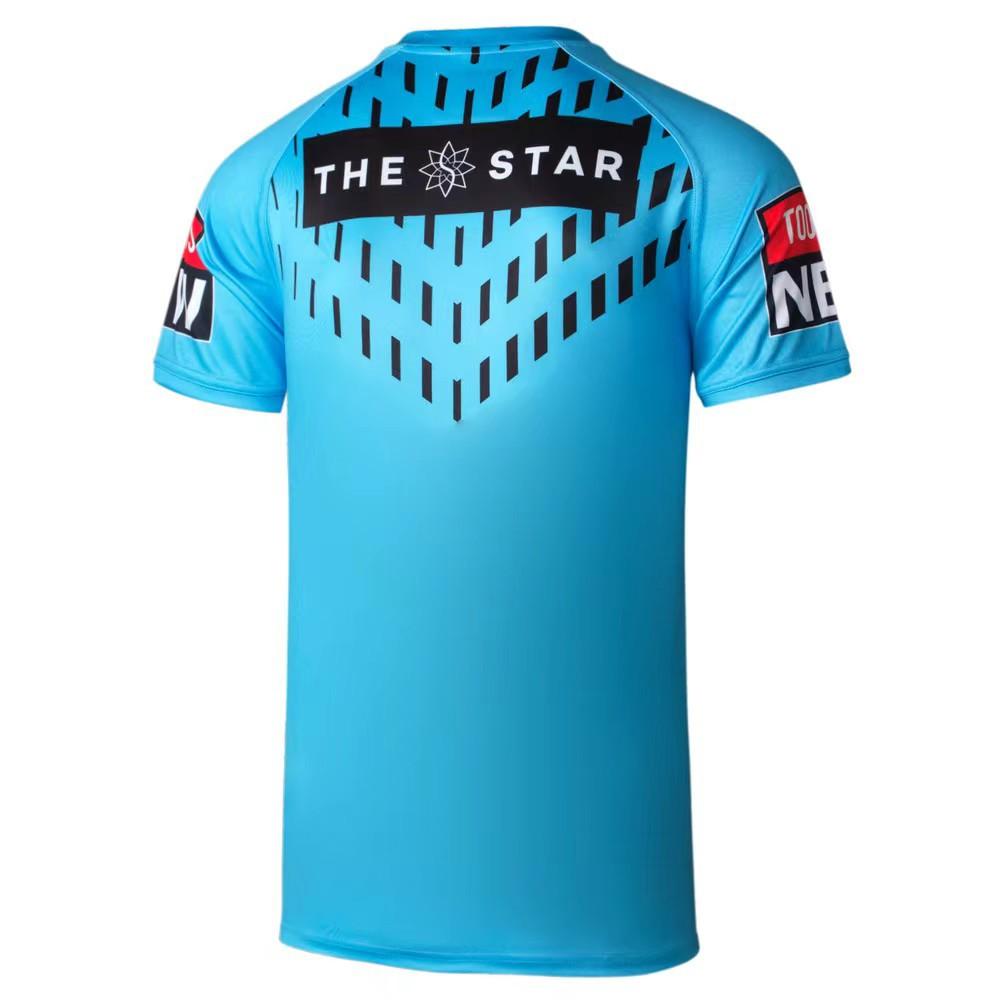 2022 Blue Holden jersey training uniform, embroidered top
