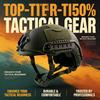 Casque tactique réglable pour activités de plein air et entraînement sportif de protection