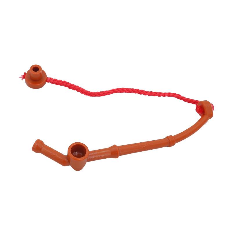 Big Building Block Accessories Train Track Traffic Signs Light Roadblock Parking Pole Fence Compatible Outdoor Series Kids Toys