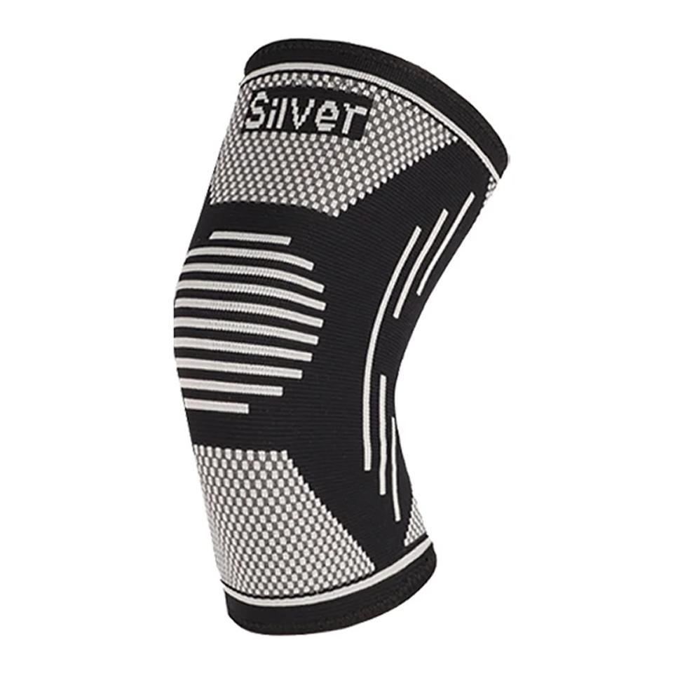 Loogdeel Silver Ion Knee Brace Arthritis Pain-Knee Sleeve Knee Pain Compression Sleeve Sports Workout Knee Pain Relief Kneepad S