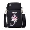 Printed casual portable messenger bag new shoulder bag multi-function fashion mobile phone bag