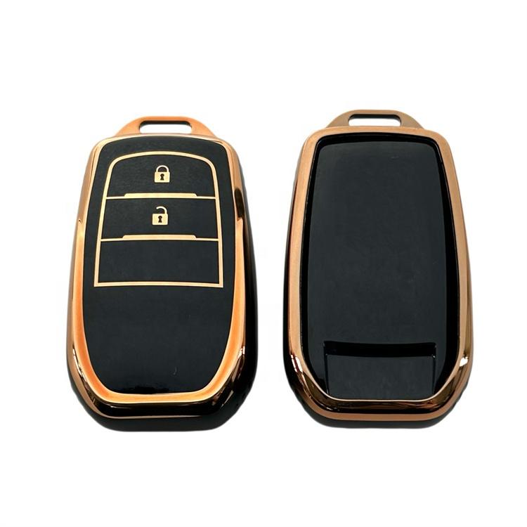 Top Seller Auto Key Bag Soft TPU Car Key Shell Cover Case Suitable for Car Key T-oyota No