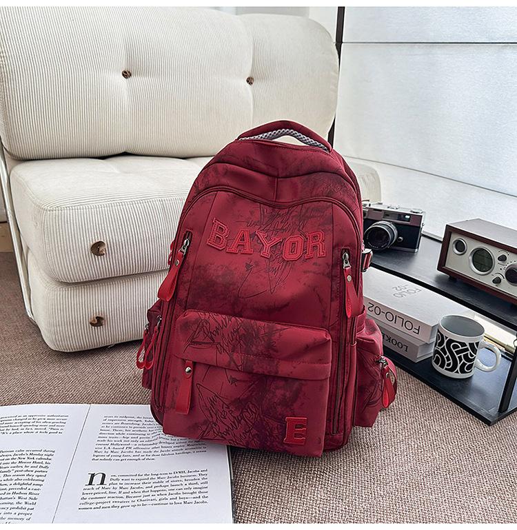 Schoolbag1011 New Japanese school bag men's large-capacity boys' computer backpack female junior high school student high school student versatile 