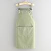 Waterproof Oil Proof Apron Sleeveless Work Clothes Simple Cooking Apron  For Women Men