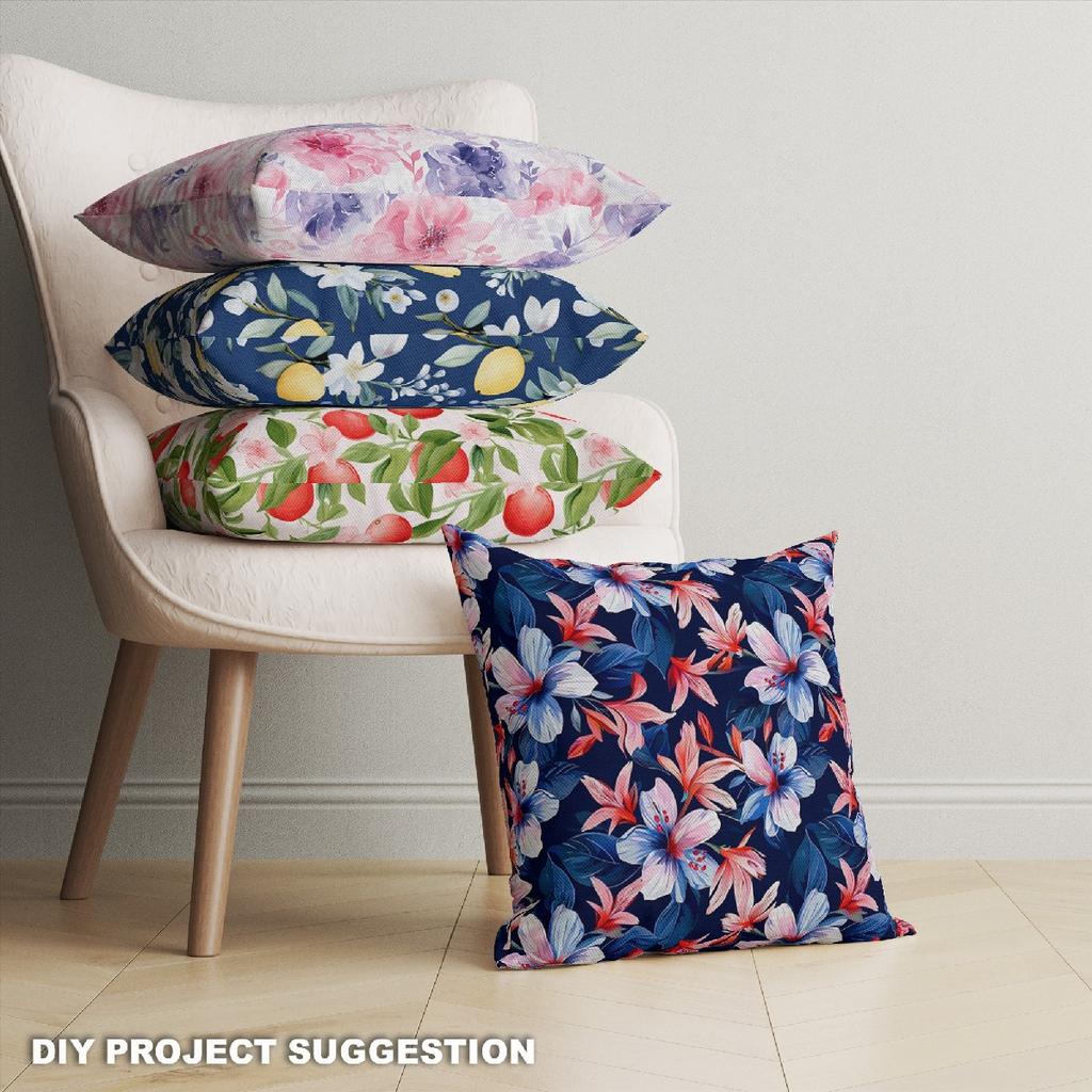 Outdoor Dekostoffe Oxford - Motiv Blumen I Dx5335