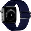 Fabric Braided Solo Loop Nylon Strap For Apple Watch SE 6 Band 44mm 40mm 38mm 42mm Elastic Bracelet for iWatch Series 6 5 4 3 2 1 SE