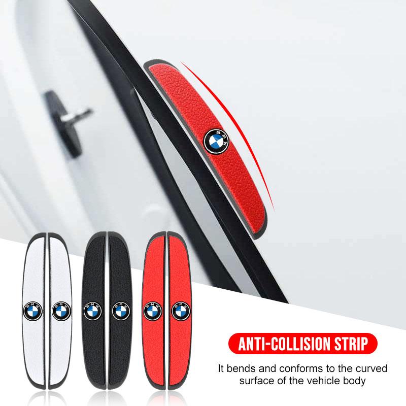 4Pcs Car Door Anti-Collision Strip Rearview Mirror Protection Sticker For BMW F30 F01 F10 F35 F15 F16 F18 E39 E46 E90 E36 E60