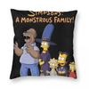 Homer In The Bushes Simpsons Pillowcase Soft Polyester Cushion Cover Gift Throw Pillow Case Cover Home Dropshipping 45*45Cm