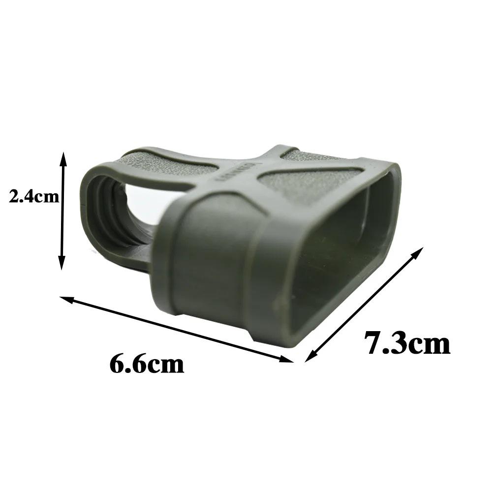 Tactical 5.56 Quick Draw Holster with Rubber Protective Cover for M4 Magazine