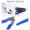 Small Side Cutters Flush Cutters Precisions Diagonal Cutters Simple to Operate for Plastic Soft Electrical Wire Crafting