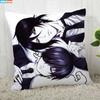 Black Butler Pillow Cover Ize Pillowcase Modern Home Decorative Pillow Case For Living Room 45X45cm