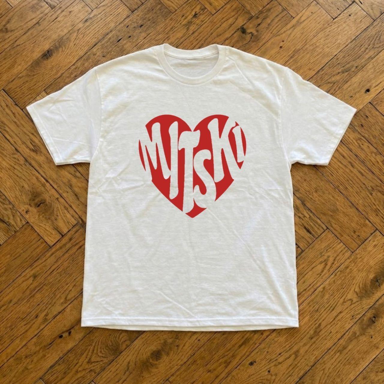 Mitski heart shaped graphic tshirt , vintage music tshirt Unisex T-Shirt S