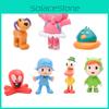 Schattige 7-delige Pocoyo Actiefiguren Zinkia Miniatures Perfect Voor Taartdecoratie