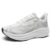 Nuove scarpe da corsa con plateau da uomo alla moda, sneakers in rete traspirante, scarpe da uomo per maratona e corsa all'aperto