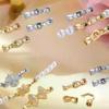 2pcs DIY Jewelry Making 18K Gold Plated Pearl Necklace Connector Fastener Handmade Necklace Bracelet Accessories Supplies