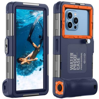 Lanhiem Smartphone Diving Case for Waterproof for Underwater and Videos IPX8 Highest Water with Ventilation Suitable for Diving Up To Hot Fishing