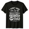 I Don't Have Enough Coffee Middle Fingers Funny Sarcastic T-Shirt