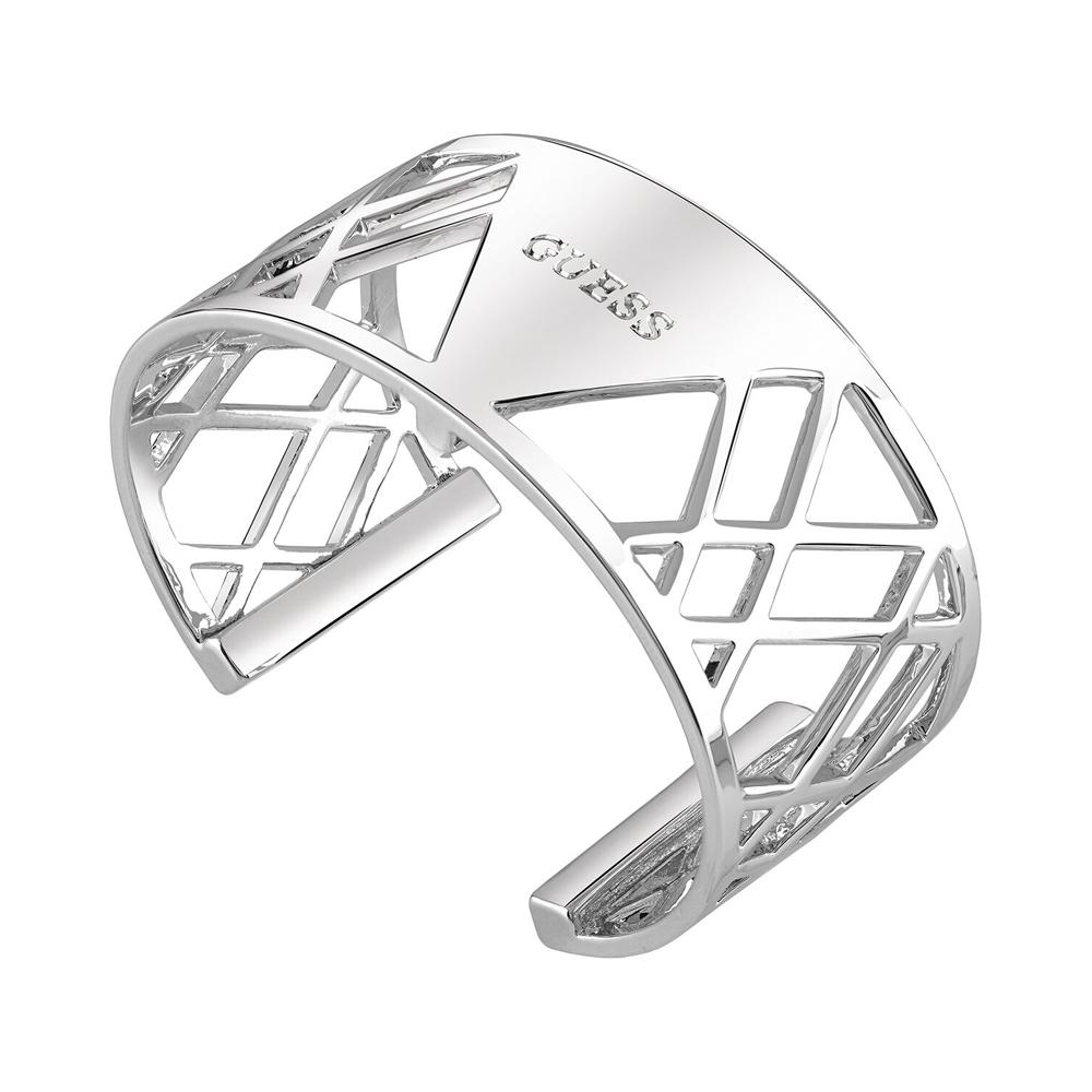 guess bangle silver