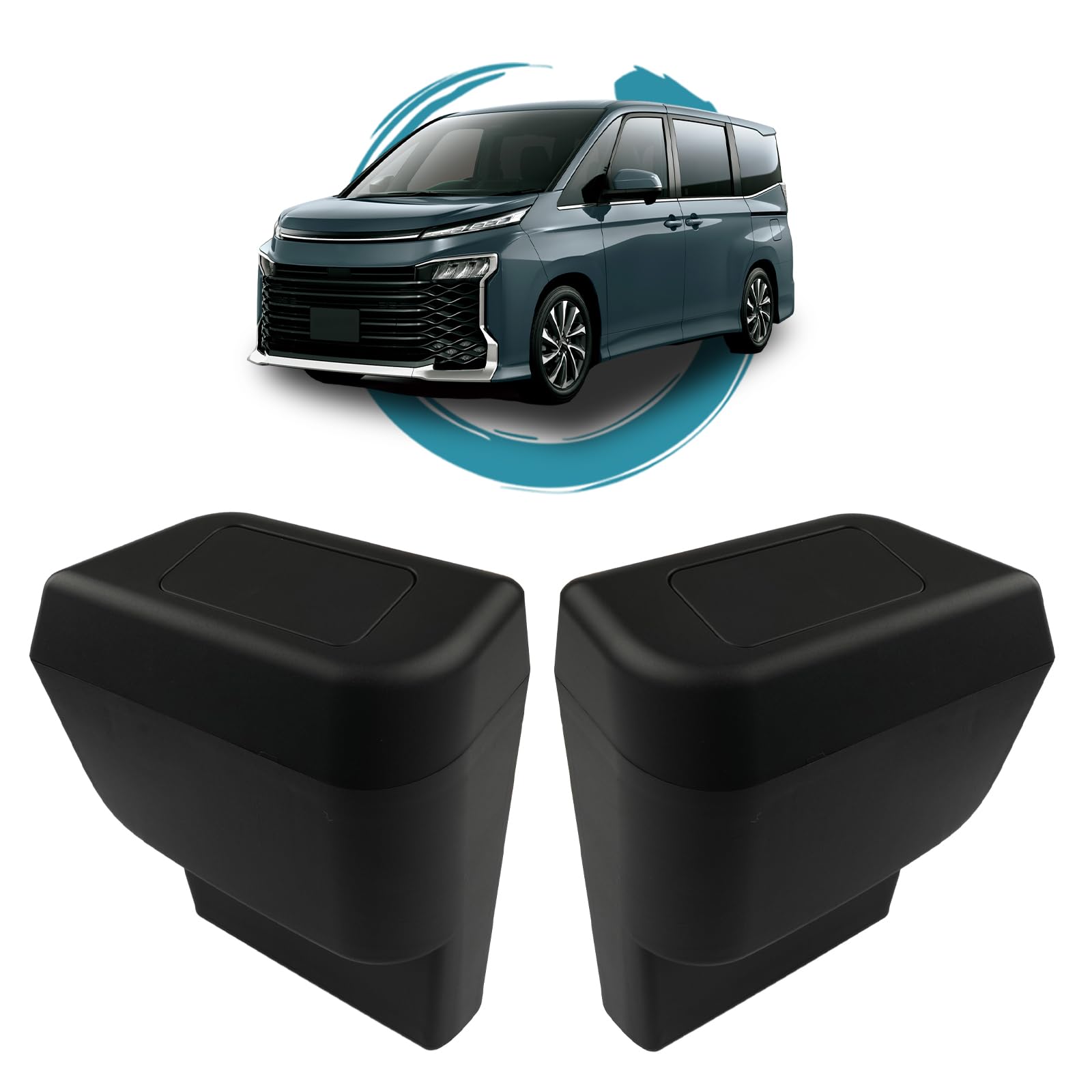 

ruiya 2022 Toyota Noah 90 Серия Voxy 90 Серия Специальный Боковой Мусорник Сторона Пассажира Мусорник Боковая Дверь Автомобиля Мусорник Хранение Мелких Предметов ABS Нет Noah чёрный