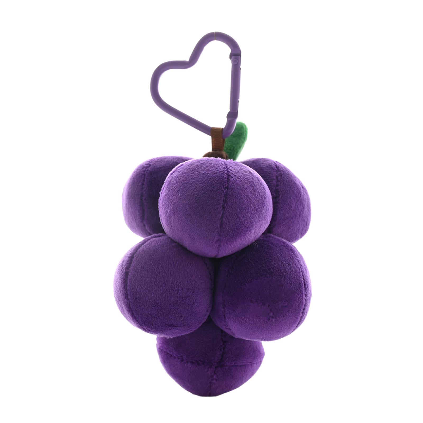 

Plush Fruit Bag Hanging, Creative Fruit Figurine Keychain, Bag Hanging Decoration Gift one size