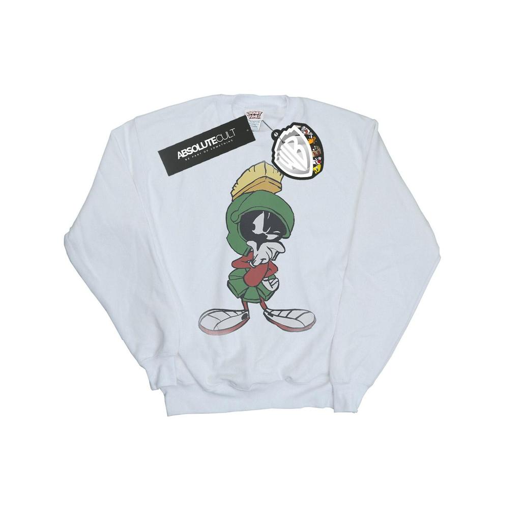 Looney Tunes Womens/Ladies Marvin The Martian Pose Heather Sweatshirt