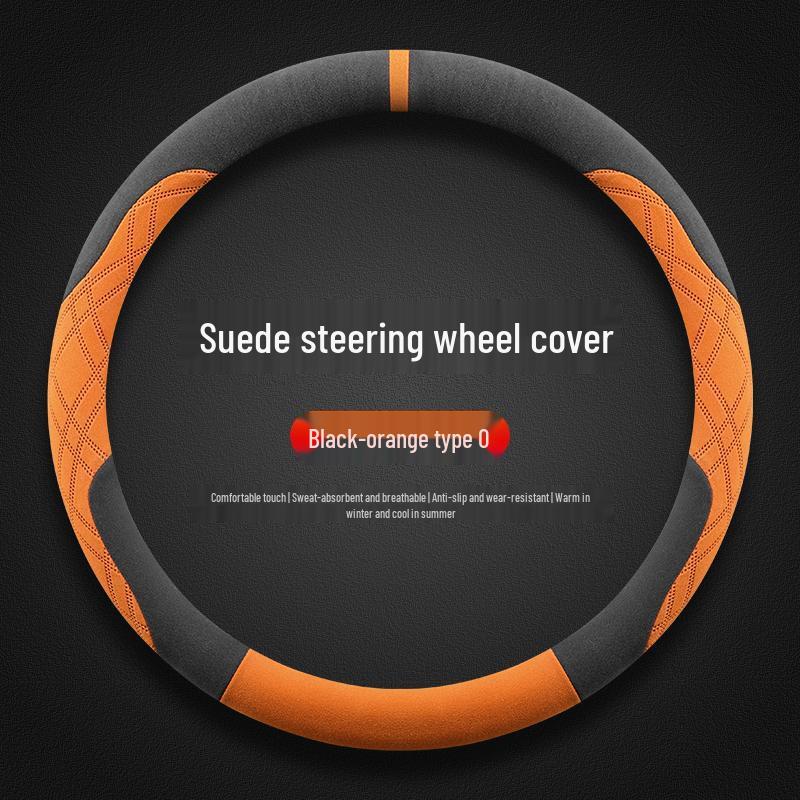 Mercedes-Benz CLA/S-Klasse/E-Klasse Suède Stuurwielhoezen: Ultradun, Antislip, Zweetabsorberend, Ideaal voor de Winter