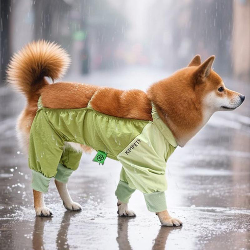 Elastische Hundekleidung, schmutzabweisend für den Ausflug, und haarendschützende Kleidung