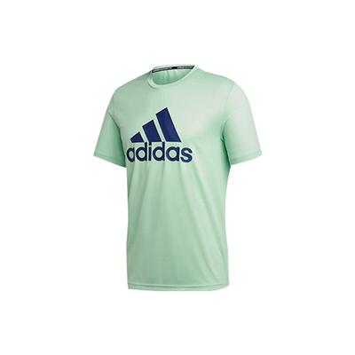 Casual Sports Round Neck Short Sleeve Green Men's FT9734