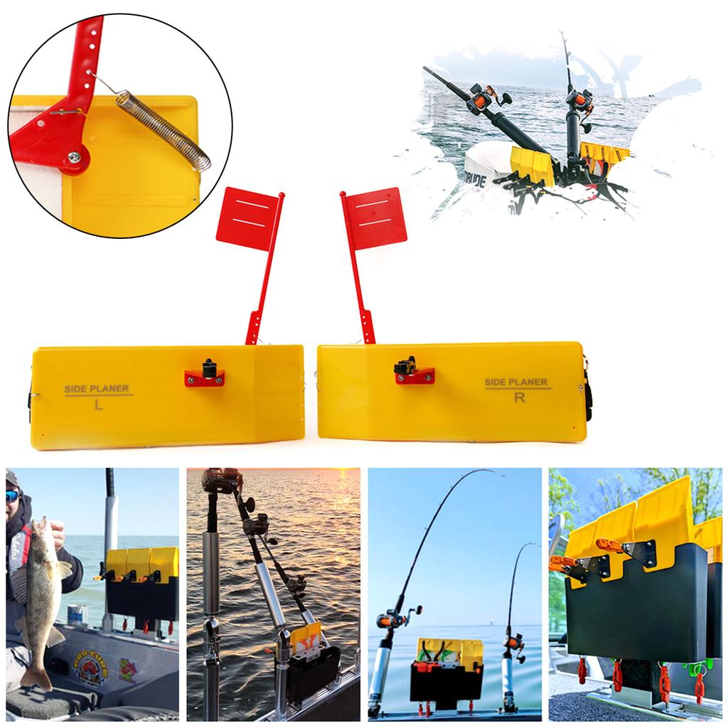 Quick Grip Snap Releases Planner Board Boats Fishing Side Planer Board Inset Planer Board Fishing Trolling Accessories