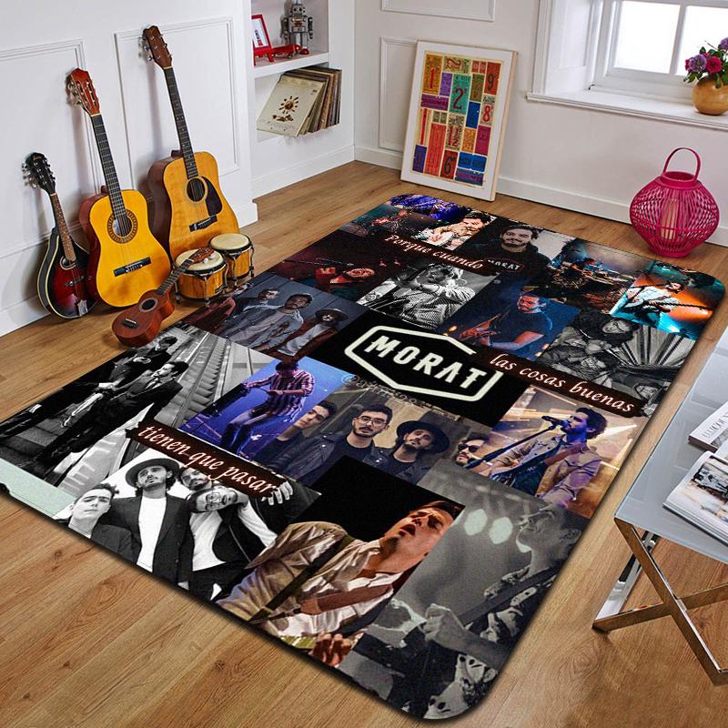

M-Morat Printed Carpet Non-Slip Yoga Mat Fashion Bedroom Decor Outdoor Rug Soft Comfortable Birthday Gift 40x60cm