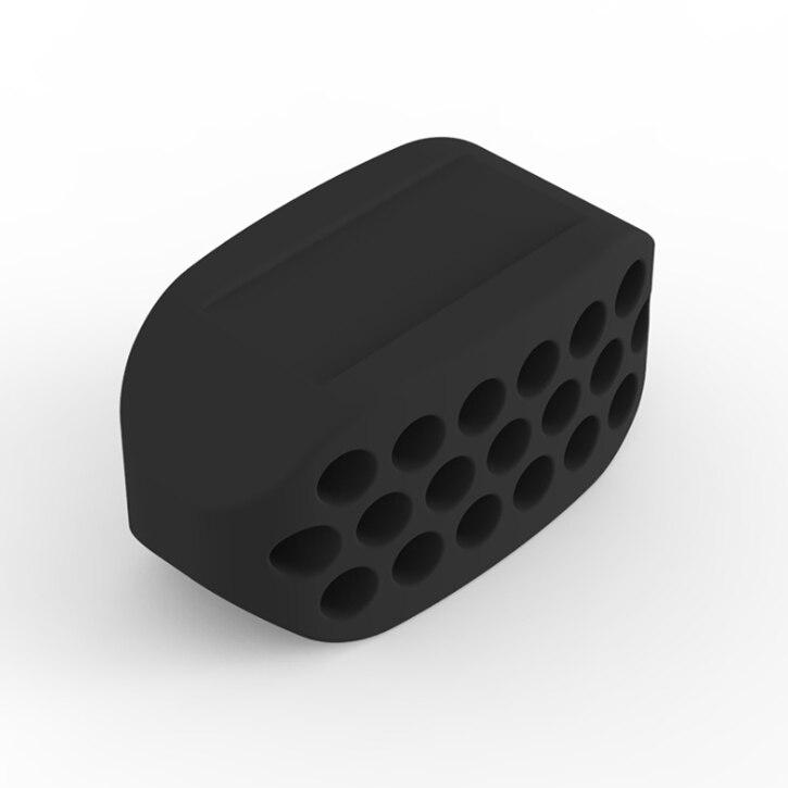 

Новейший тренажер для челюсти 4-го поколения, шарик из пищевого силикона, жевательное устройство для упражнений на линию челюсти, аксессуары для фитнеса и ухода за лицом чёрный