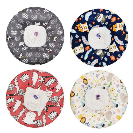 Pet Cervical Collar Adjustable Washable Good Ductility Pet Cat Surgery Wound Healing Protective Cone for Puppy