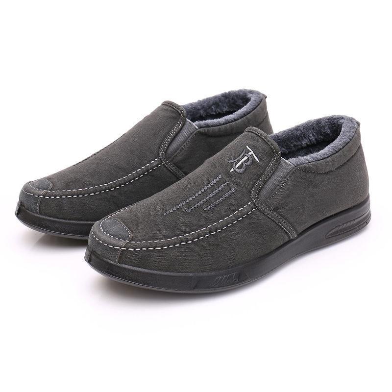 Old Beijing Cloth Shoes Men's Shoes Spring and Autumn Canvas Shoes Men's Casual Shoes Comfortable and Lightweight Board Shoes Non-slip Korean