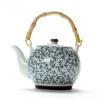 High Temperature Resistant Ceramic Teapot 1000ml Office Tea Pot Filter Household Blue and White Porcelain Kettle