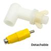 2/4/6pcs Poultry Chicken Nipple Drinker Automatic Rabbit Drinking Fountain Pigeon Hamster Pet Nipple Drinker Easy Installation